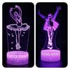 Modern Minimalist Led Night Light Acrylic Lampshade Perfect For Birthdays And Celebrations