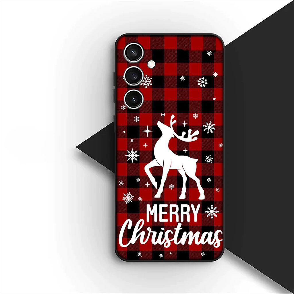 Phone Cover for Xiaomi Redmi Note 14 13 Pro Plus ProPlus 14C 13c Pro+ 5G Soft Case Merry Christmas Tree Deer Santa Claus