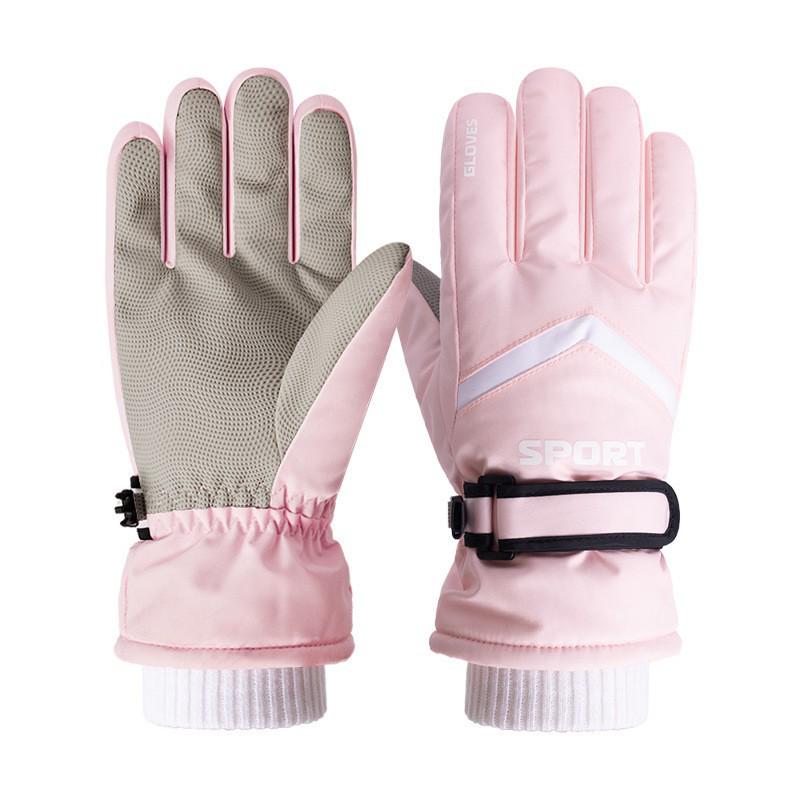 Gants d'hiver en polaire chaude: Gants de ski et de cyclisme à écran tactile pour hommes et femmes