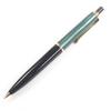 Excellent PERIKAN Ballpoint Pen Souverän K600 Knock Type Green Stripe Black Gold Used