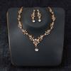 Bridal Jewelry Set: Necklace & Earrings for Wedding or Party