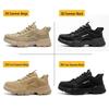 Unisex Steel Toe Work Shoes: Breathable, Wear-Resistant, Anti-Smash, Anti-Puncture, Comfortable for Long Standing