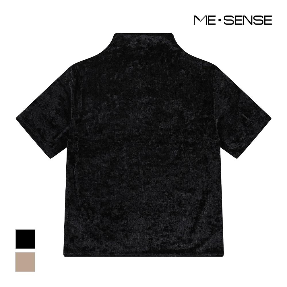 MESENSE Velvet Short Sleeve T-Shirt_Mb3Ztsm304Z