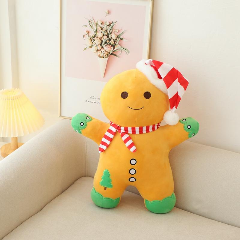21 Tipi di Bambola Peluche Pan di Zenzero Cartone Animato Cuscino Ciondolo Giocattolo Peluche Pan di Zenzero di Natale Decorazione Casa Regalo Per Ragazzi e Ragazze