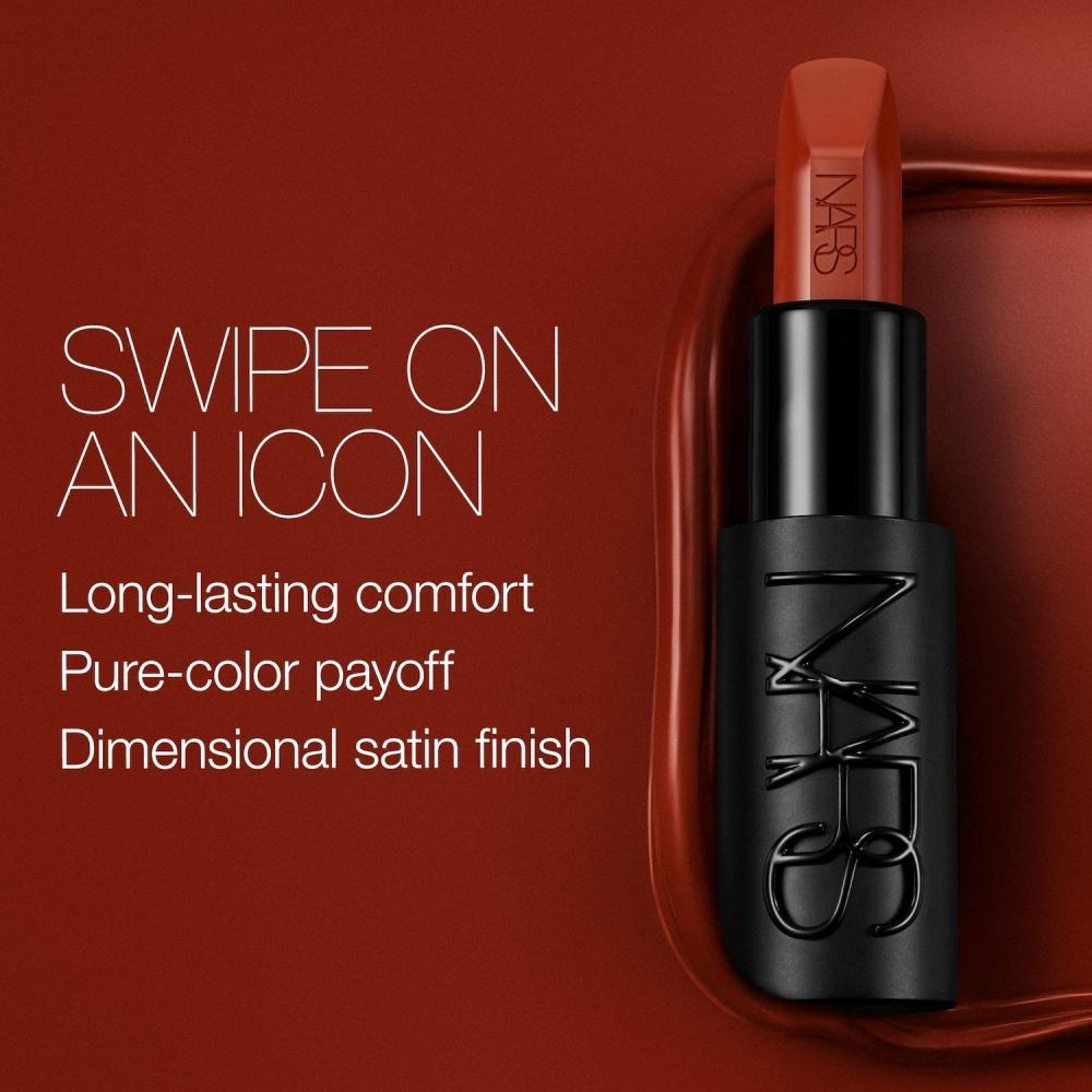 Nars Explicit Refillable Satin Lipstick 0.13 Oz 3.8 Ml 361   Morocco Warm Cinnam