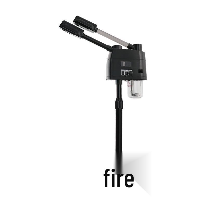 Doppelrohr Gesichtsbedampfer & Feuchtigkeitsspender: Kalt-/Heißnebel Sauerstoffinjektor für die häusliche Schönheitspflege.