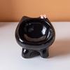 1Pcs Pet Food Bowl 15-Degree Angle Cat Bowl To Protect The Cat'S Neck And Prevent Pressure On The Whiskers Pet Supplies