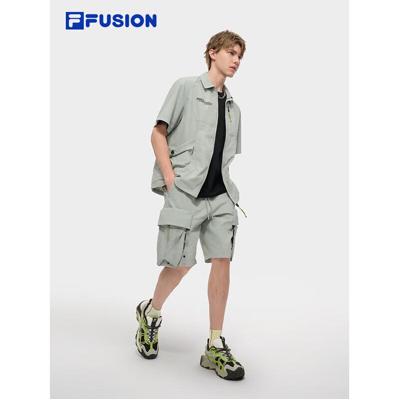 Fila FUSION Men's Trendy Woven Short Sleeve Shirt