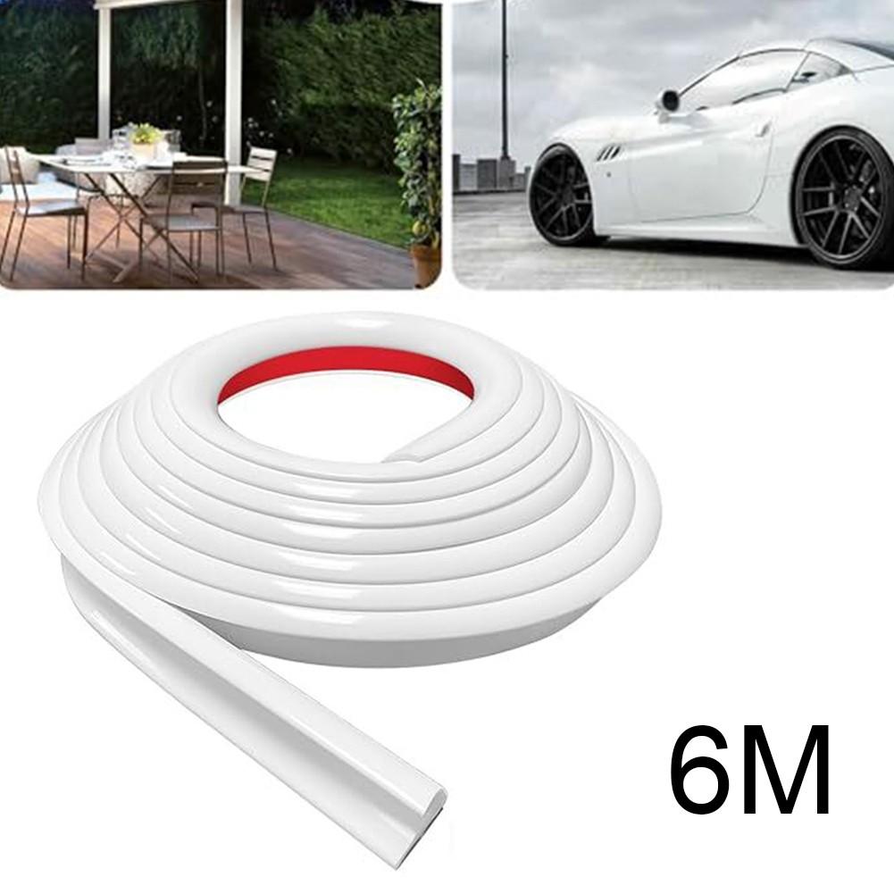 6 Meter Length Drip Rail PVC Rain Strip RV Rain Gutter