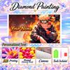 Personalized Naruto Uzumaki Diamond Art Custom Name 5D Diamond Painting Full Drill DIY Craft
