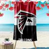 Atlanta Falcons Print Beach Towel, Large Soft Quick Dry Towel for Beach Camping Swimming