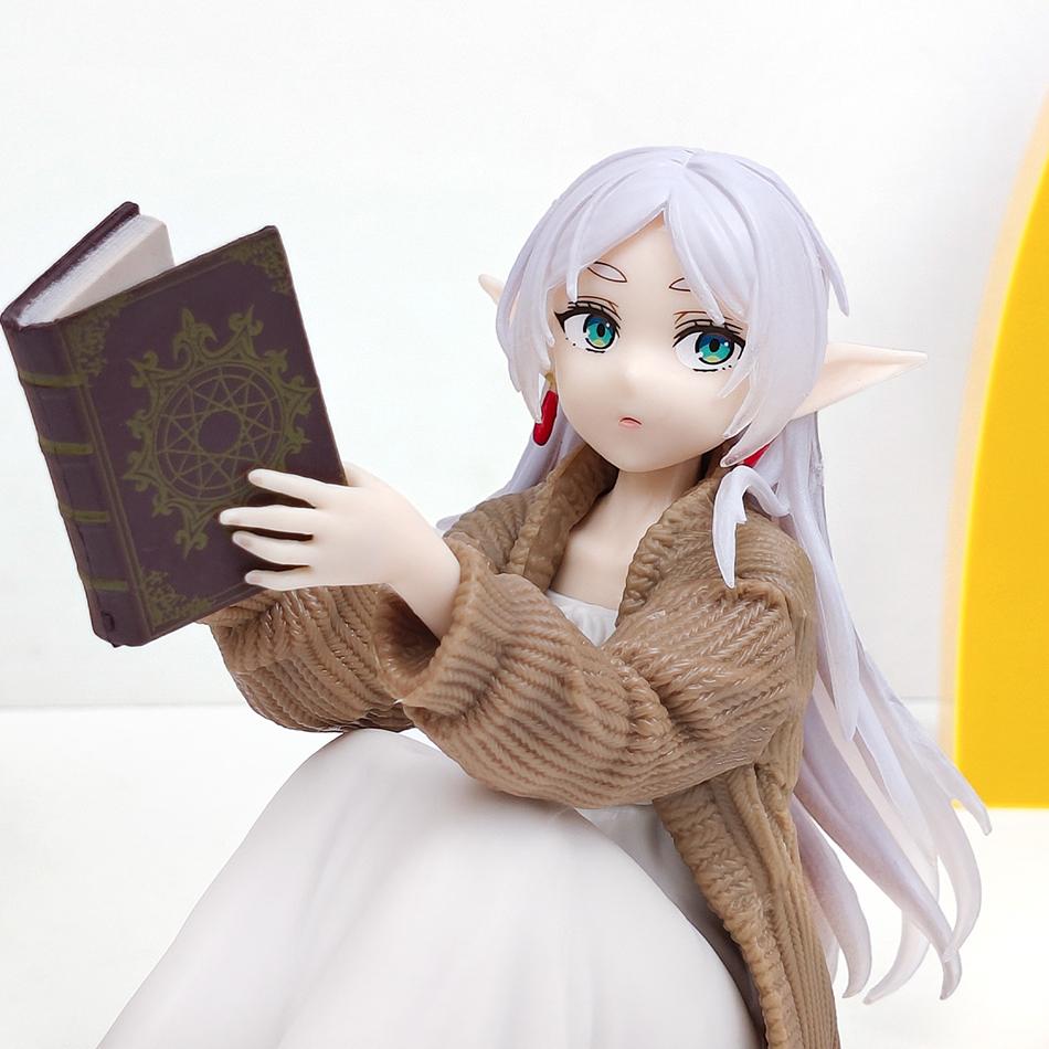 12cm Frieren Beyond Journey's End Anime Action Figure Desktop Cute Night-suit Action Figure Figurine Collection Model Doll Toy
