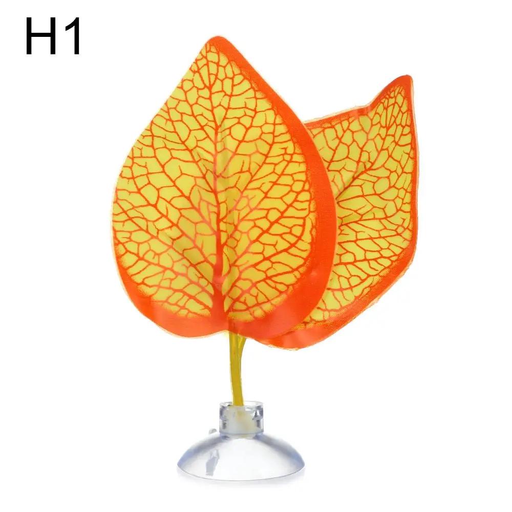 Decoration Hammock Fish Tank Betta Leaf Simulation Fish tank Plants Aquatic Plants