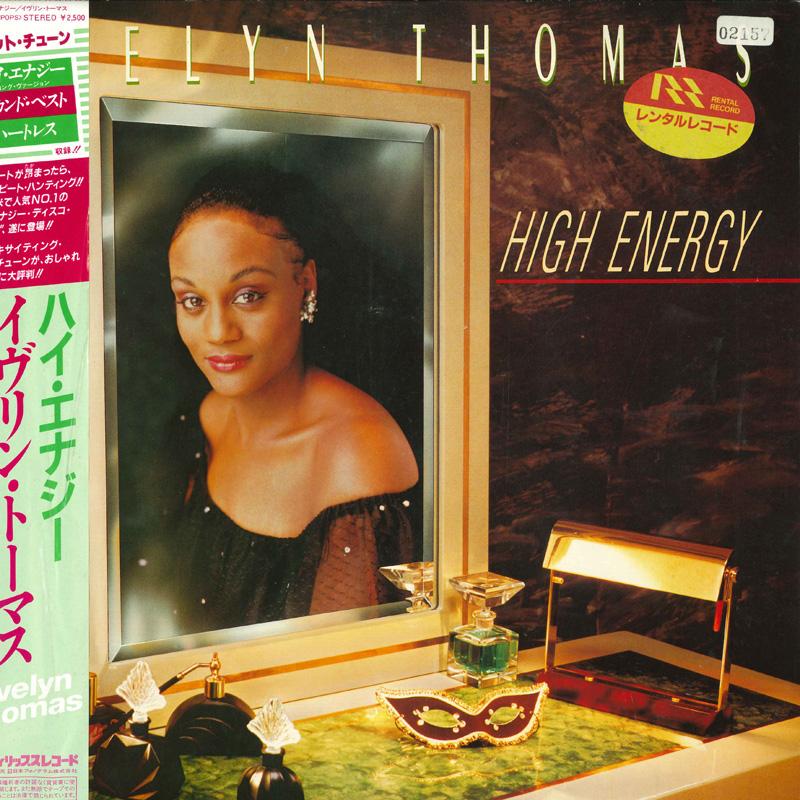 

LP Record EVELYN THOMAS - High Energy 25PP159 Philips 1984 Japan Obi Soul/Funk Used