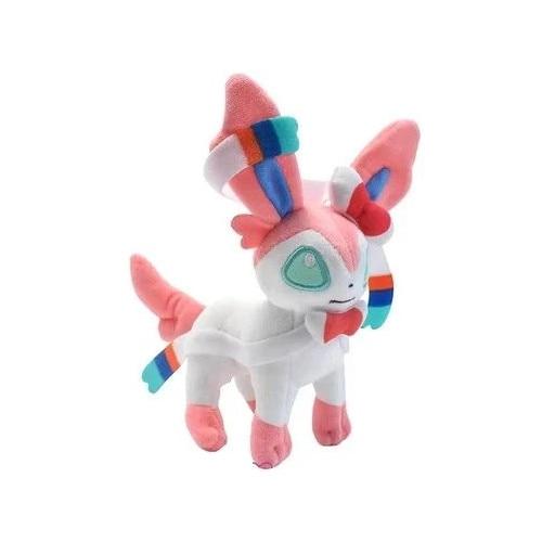 Peluche Pokémon GO Sylveon - Morbidissimo Peluche da Collezione, Evoluzione di Eevee, Bambola Animale, Regalo Carino