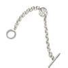 FurFur LOGO MEDIUM TOGGLE BAR SILVER 925 BRACELET