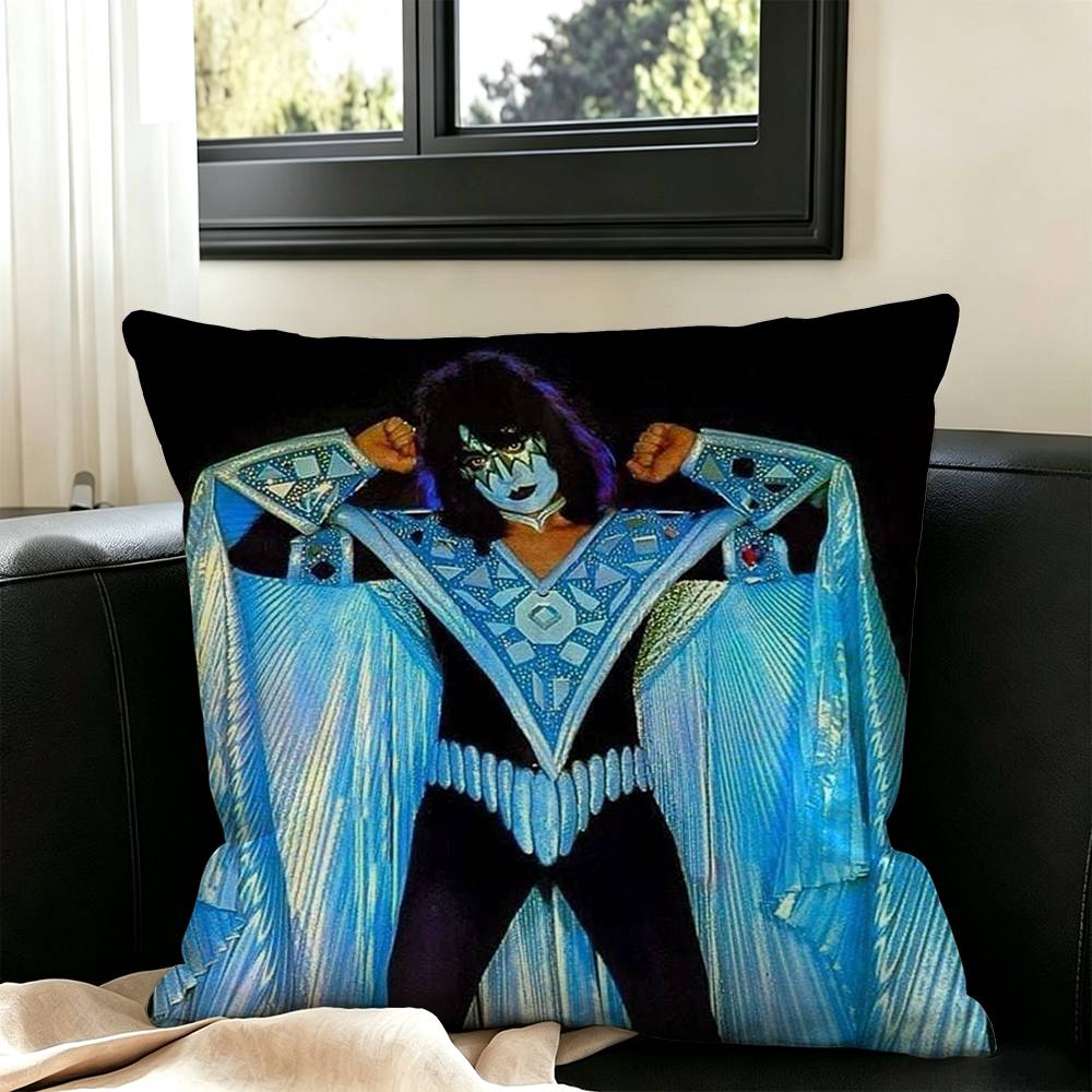 Singer Ace Frehley Pillow Case Square Double-Sided Sofa Cushion Cover Bedroom Bedside Pillow