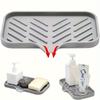 Silicone Kitchen Sink Tray Soap Holder