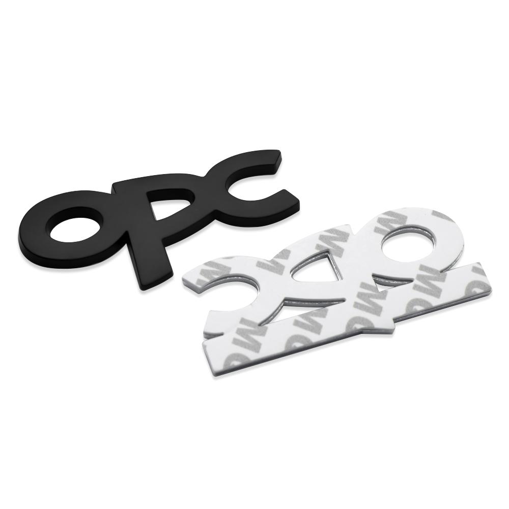 AAADU1 3D Metal OPC LINE Emblem Car Side Fender Tail Badge Sticker For Opel Astra H G J Insignia Mokka Zafira Corsa Vectra C D Antara