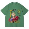 230 Gsm 100% Cotton Dragon Ball V18 Goku Print Unisex Heavy Cotton T Shirt