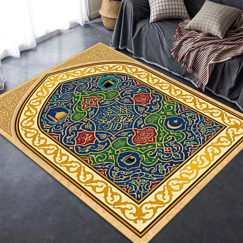 2025 New Muslim Carpet Rug for Living Room Bedroom Home Sofa Decoration,Kids Play Non-slip Floor Mat130