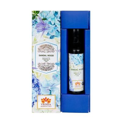 Sandelhout Roller Olie (8 ml), Sandelhout aromatische olie rollerfles,