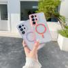 For Samsung Galaxy S25 Ultra Magnetic Case Compatible with MagSafe Clear TPU Phone Back Cover