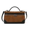 Fashion Retro Contrast Casual Handbag Bag Women's 2025 New Versatile Box Bag Fashion Crossbody Bag