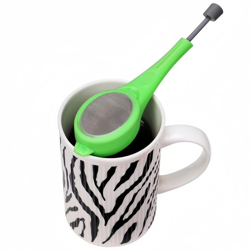 Minimally Designed Total Tea Infuser A Reusable Portable Silicone Stirrer Tea Filter Designed Forhome Travel Tea Brewing Utensil