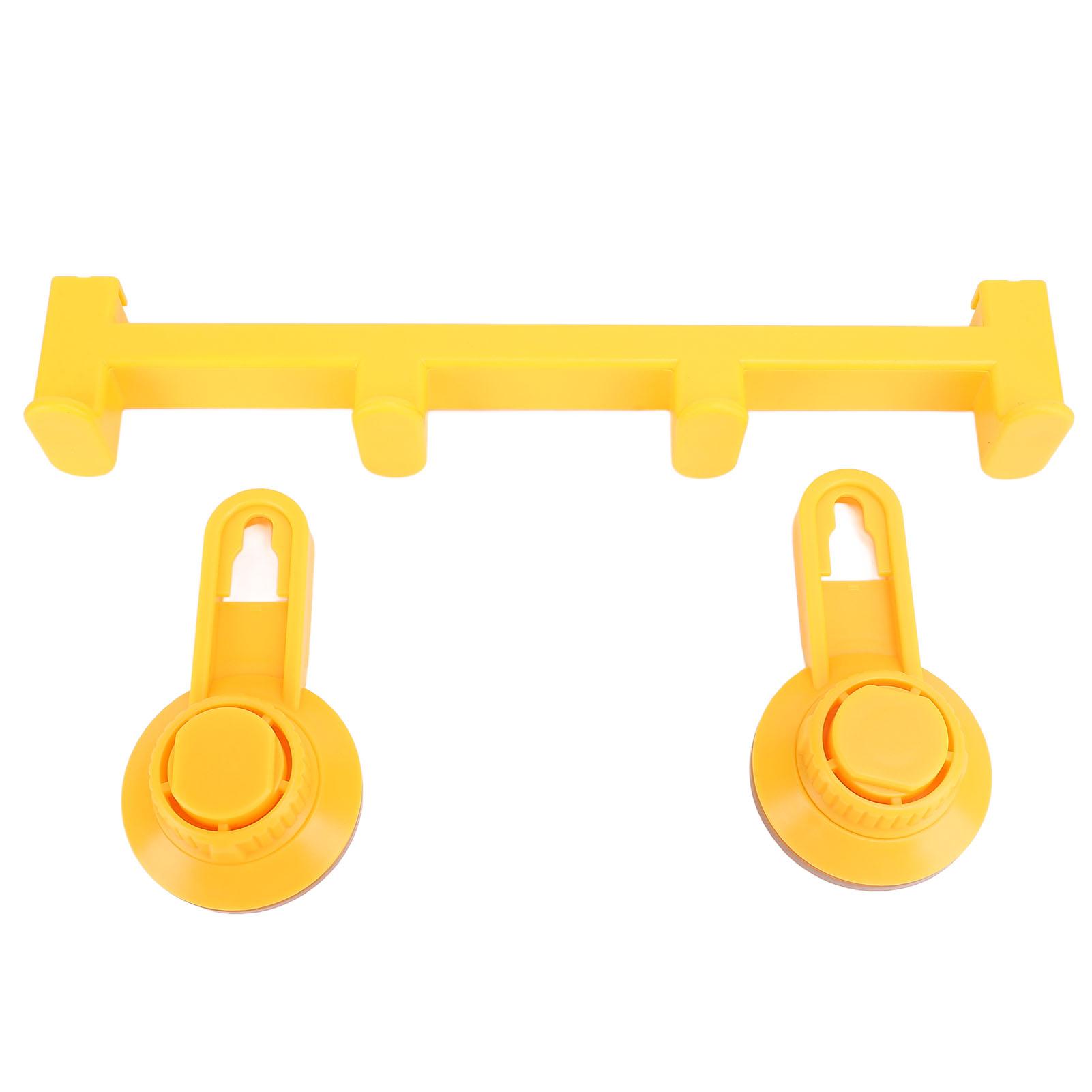 

Вакуумные присоски и рядные крючки 5 кг Настенная присоска Вешалка Без сверления Настенные крючки для жёлтый