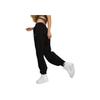 Puma Solid Color Logo Label Cuffed Sports Pants Women pants Black 537650-01