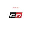 Car Metal Logo Emblem Badge Interior Console Sticker For Toyota GR Sport RAV4 Camry Corolla Prado Hiace Venza Yaris Accessories