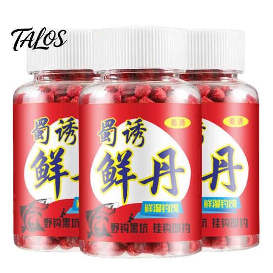 Bass Fishing Scented Lure 1/2/3 Bottles Particle Long Lasting Flavor Carp Easy-to-hook Bait Hook Ball Freshwater Saltwater Universal Accessories