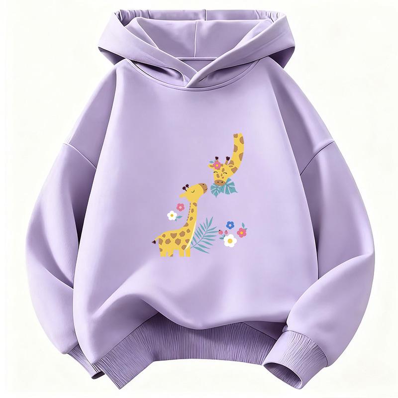 Cute Hoodie Kids Horse Children'S Sweatshirt Cute Harajuku Hoody For Boys Girls Autumn Winter Casual Hoodies