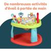Base d'activités - BAMBISOL - 3 hauteurs d'assise - Activités ludiques - Multicouleurs