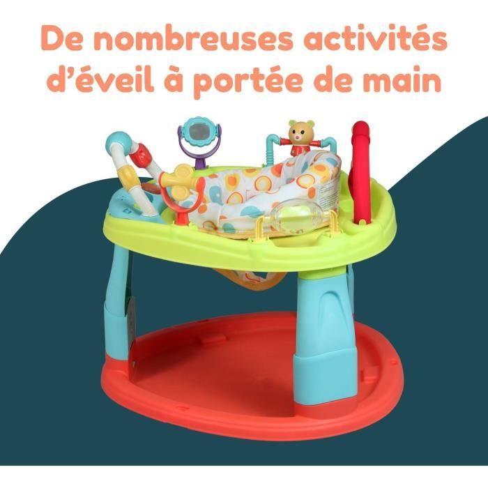 Base d'activités - BAMBISOL - 3 hauteurs d'assise - Activités ludiques - Multicouleurs