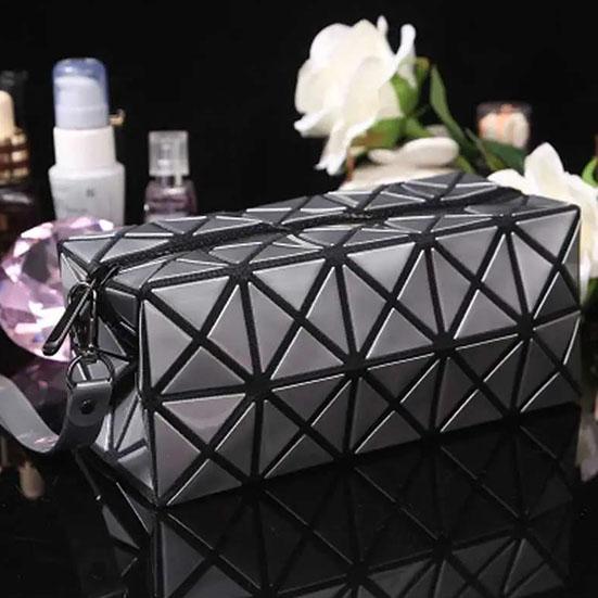 

Женская сумка с бриллиантами, однотонная складная длинная сумка, маленькая портативная косметичка 19.5*8*8cm