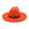 Vintage Tibetan Hat Felt Hat Trendy Western Cowboy Hat Woolen Leopard Print Head Flat Brim Jazz Hat