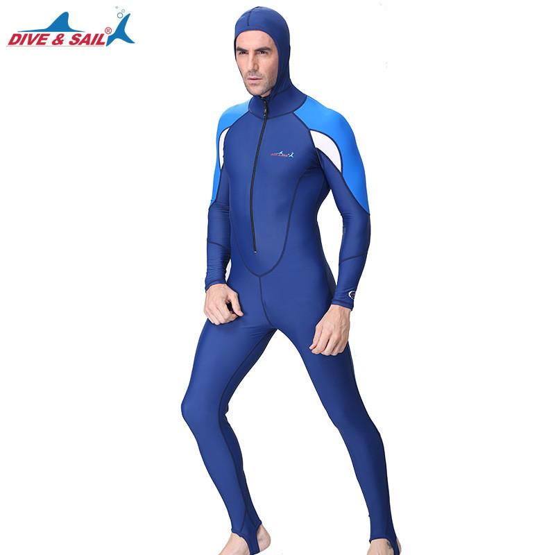 Unisex Full-Body UV Protection Dive Suit