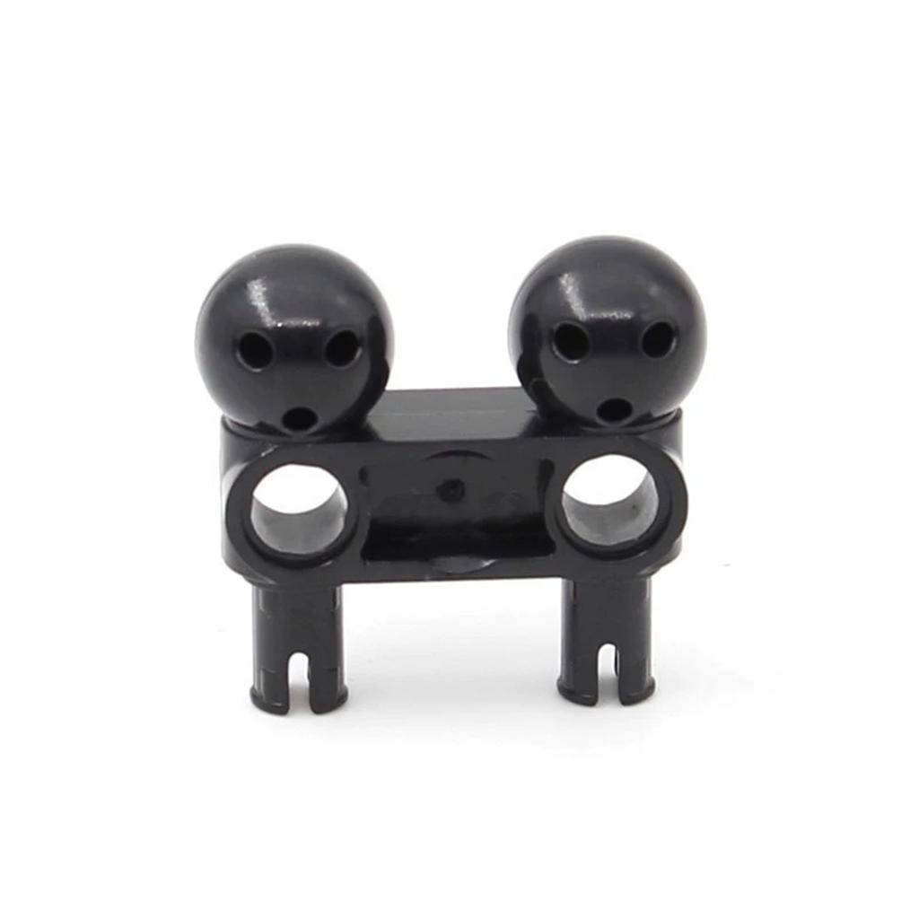 10PCS 90630 Pin Connector Suitable Building Blocks Perpendicular 3L With 2 Pins Ball Bricks Toys Adults Boys Holiday Gift