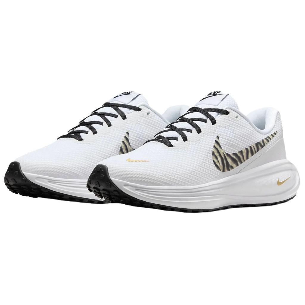 Nike Revolution 8 White Metallic Gold Women Sneakers Coconut-Milk Black IQ0375-126