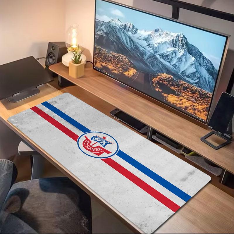 Hansa Fc Badge Large Size Mouse Pad Large Gaming Table Cushion Nonslip Laptop Tablet Big Mousepad Xxl Mat Mini Pc Playmat With Lock Edge