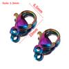 20pcs 100pcs 9-15mm Multi Color Lobster Clasps Stainless Steel Claw Chain Connectors for Bracelets Necklaces DIY Jewelry Making