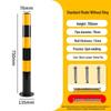 Reflective Anti-Collision Car Stopper Steel Warning Post