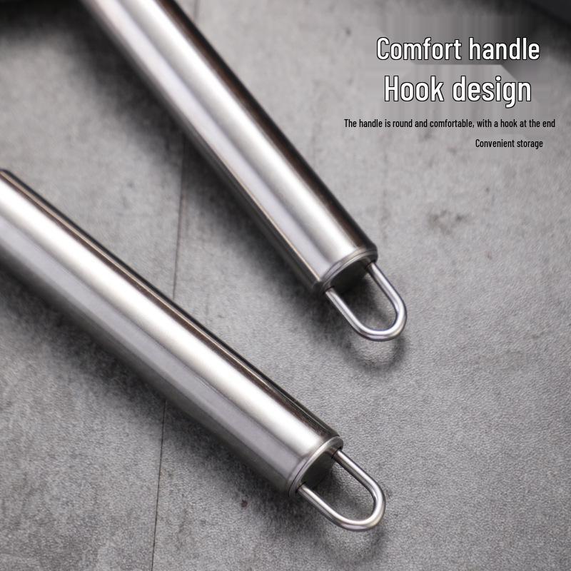 Stainless Steel Long Handle Kitchen Pot Brush