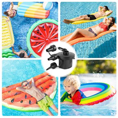 Pompe à air à piles Portable Gonflable Sans fil Compresseur d'air Gonfleurs pour Équipement de plage