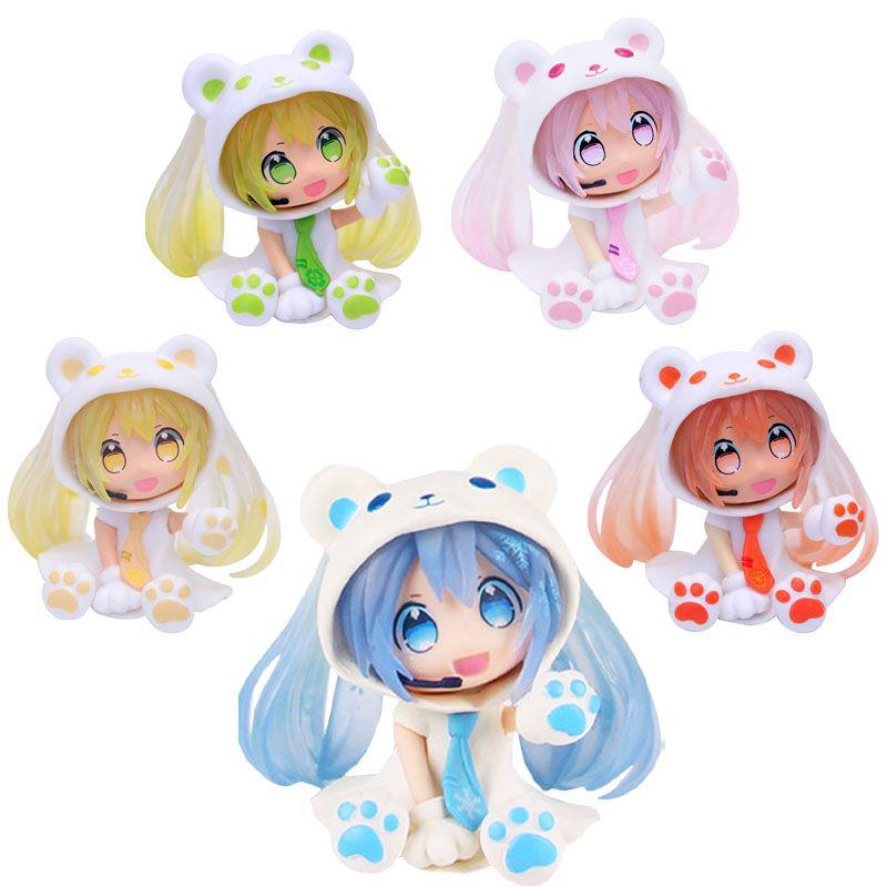 Adorable Hatsune Miku Pvc Figurine Ideal For Collection And Decoration