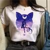 2026 Summer Sailor Moon Retro 90s Anime Graphic T Shirt Cotton KidsUnisex Women Tee Streetwear Casual Trend Short Sleeve Couple