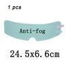 4Pcs Motorcycle Helmet Clear Rainproof and Anti-fog Film Universal Motorcycle Helmet  Coating Sticker Film Helmets Accessories