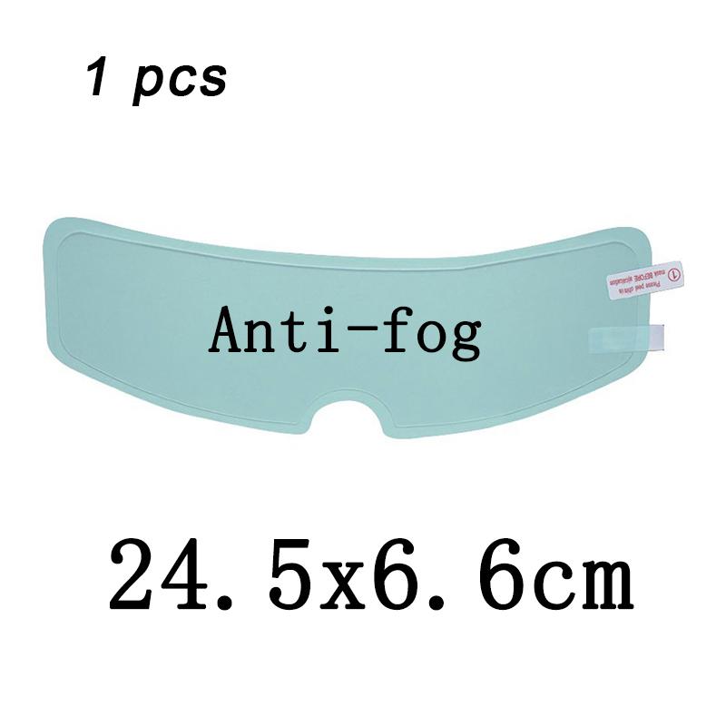 4Pcs Motorcycle Helmet Clear Rainproof and Anti-fog Film Universal Motorcycle Helmet  Coating Sticker Film Helmets Accessories